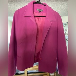 Pink blazer